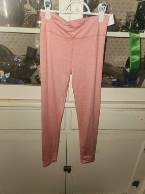 Nike Girls' Heather Pink Leggings